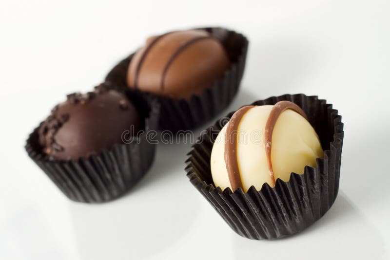 Individual handmade chocolates