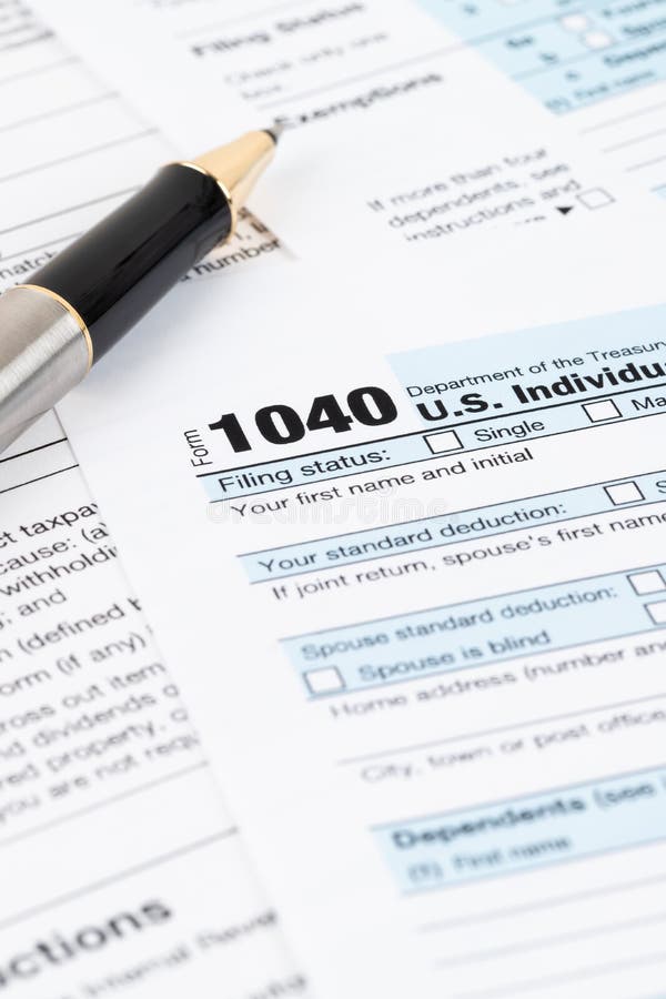Individual Income Tax Return Form By IRS Concept For Taxation individual-income-tax-return-form-by-irs-concept-for-taxation
