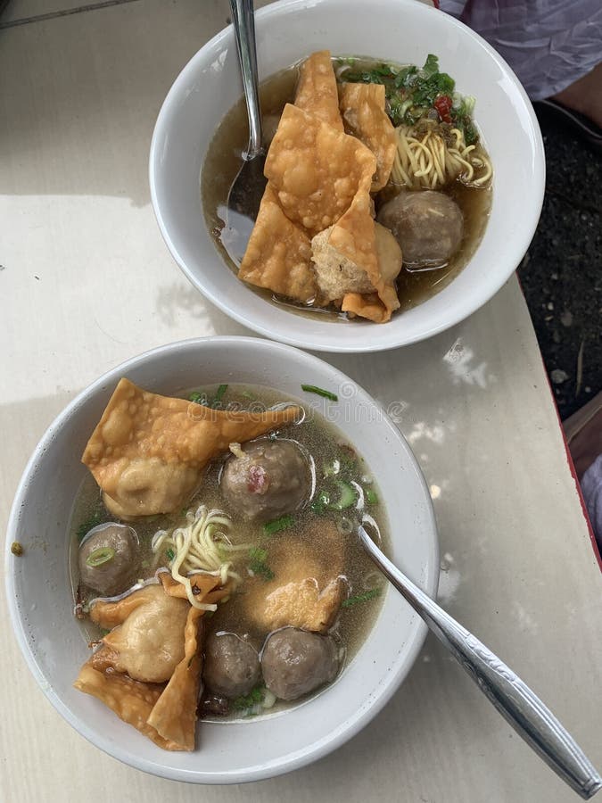 Indonesian food stock photo. Image of indonesian, meatball - 261653592