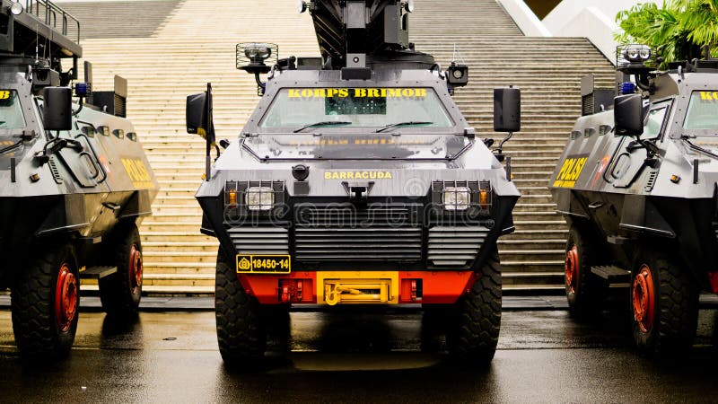 Indonesian Military Combat Car Editorial Stock Photo - Image of armed