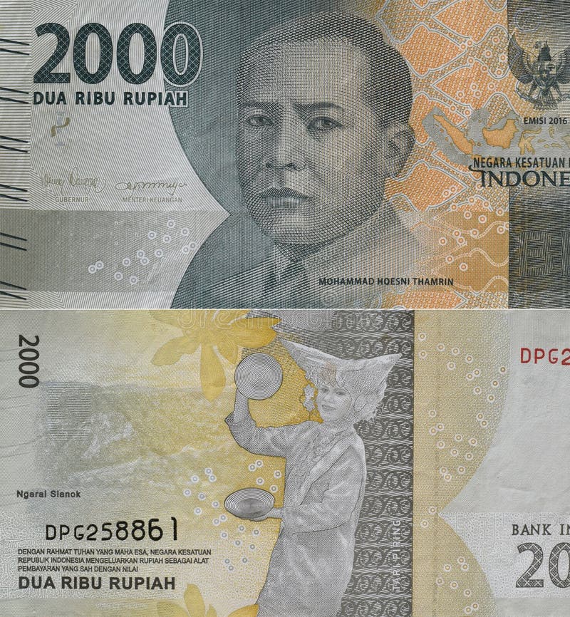 Indonesian Rupiah Banknotes Series With The Value Of 2000 Rupiah Stock indonesian-rupiah-banknotes-series-with-the-value-of-2000-rupiah-stock