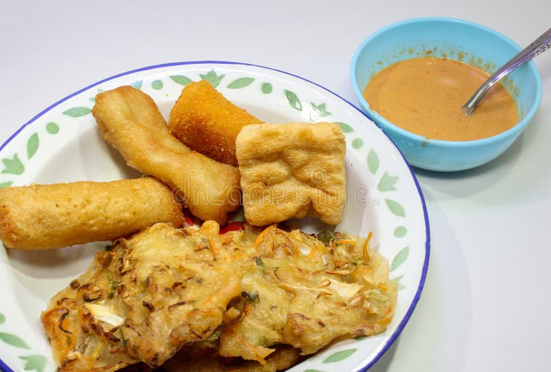 Indonesian Street Food Gorengan Stock Photo - Image of cuisine, street