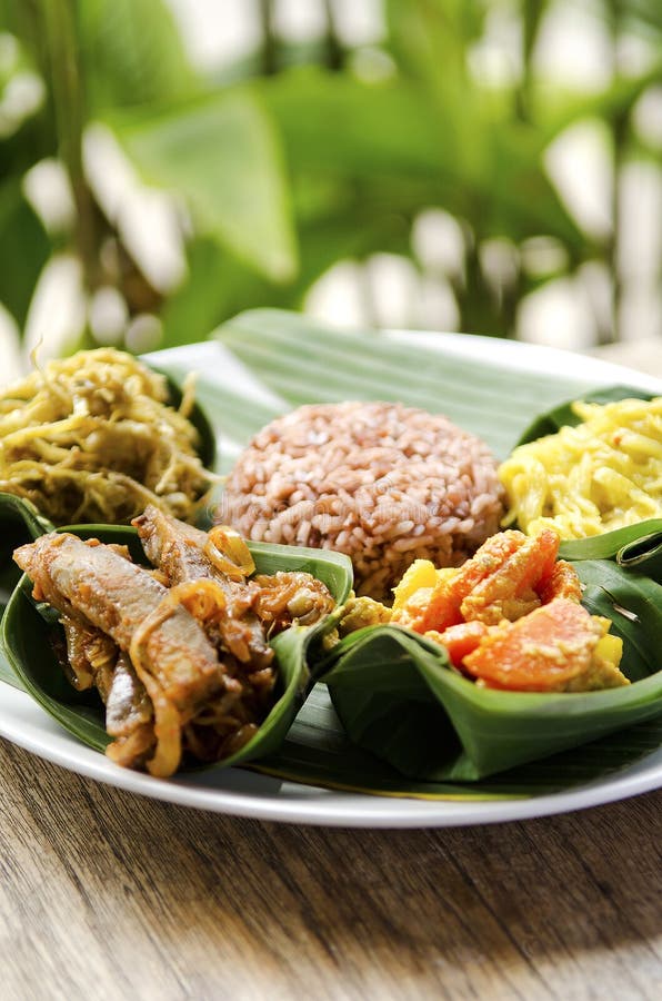  Indonesian  Vegetarian  Food  In Bali  Stock Photo Image of 