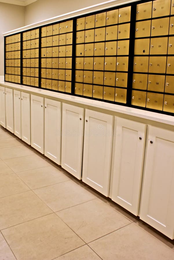 Indoor Mailboxes Picture. Image 7947398