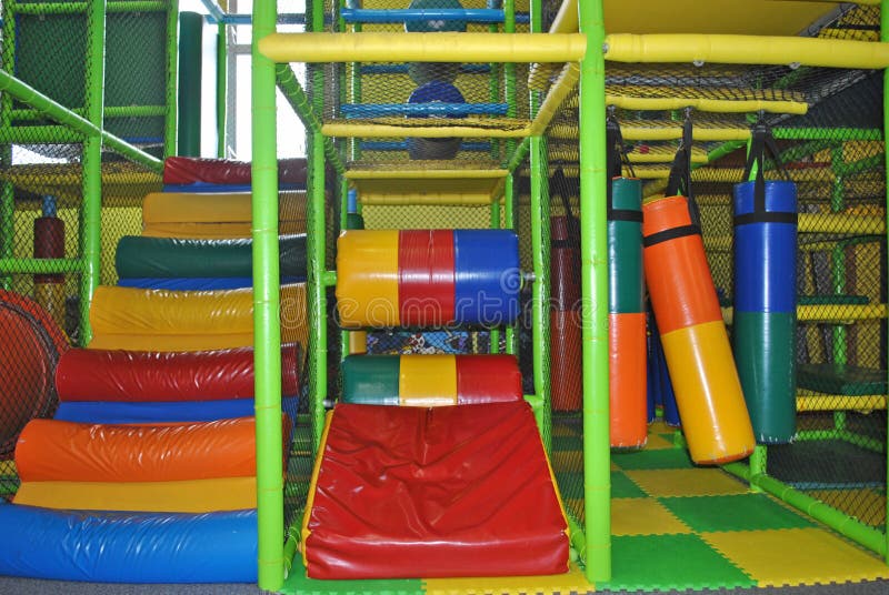 Indoor playground playthings