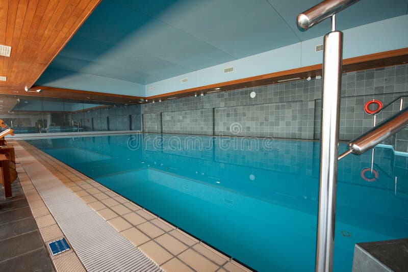 Indoor pool royalty free stock image