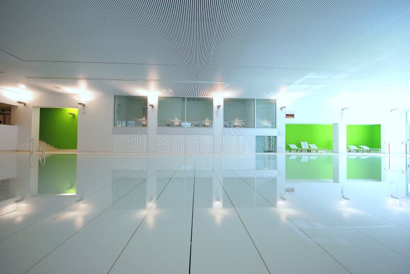 Indoor pool royalty free stock photos