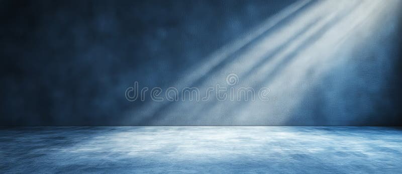 An indoor pool featuring a grey textured background with reflections, perfect for copy space and design projects stock photos