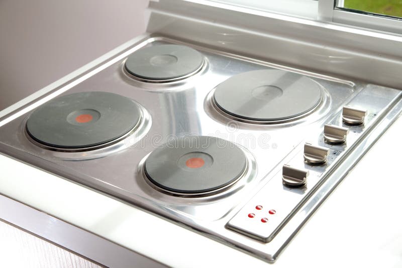 Induction cooktop stove stock photo. Image of furniture 80882106