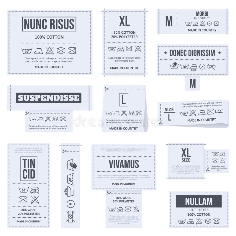 Laundry clothes care labels, textile care instruction symbols. Clothes care instructions, textile laundry instruction labels vector illustration set. Textile care labels for laundry, temperature label. Laundry clothes care labels, textile care instruction symbols. Clothes care instructions, textile laundry instruction labels vector illustration set. Textile care labels for laundry, temperature label