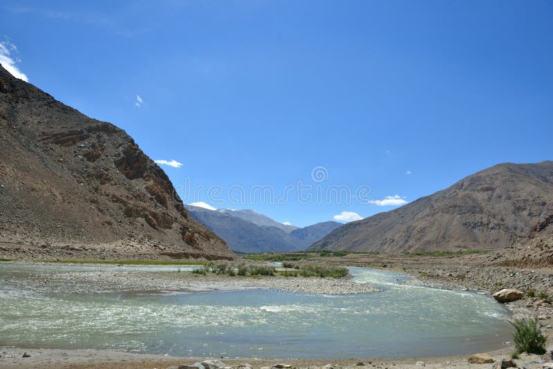 Indus Valley in Ladakh, India Stock Image Image of tarn, ecoregion