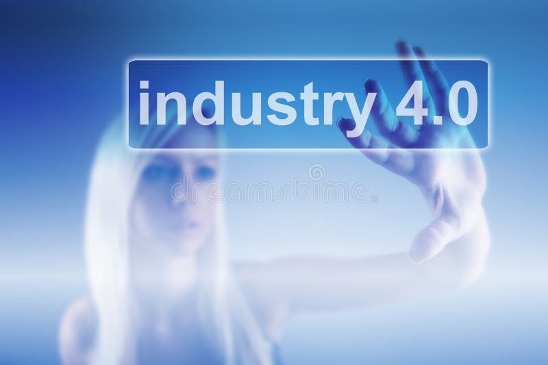 industri 4 0 begrepps-, kvinna- och robotbakgrund royaltyfri bild industri 4 0 begrepps-, kvinna- och robotbakgrund royaltyfri bild