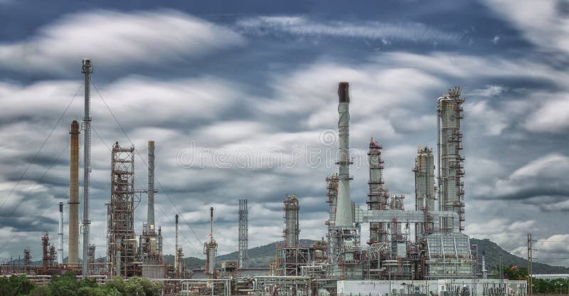 Industria del gas e del petrolio immagine stock libera da diritti Industria del gas e del petrolio immagine stock libera da diritti