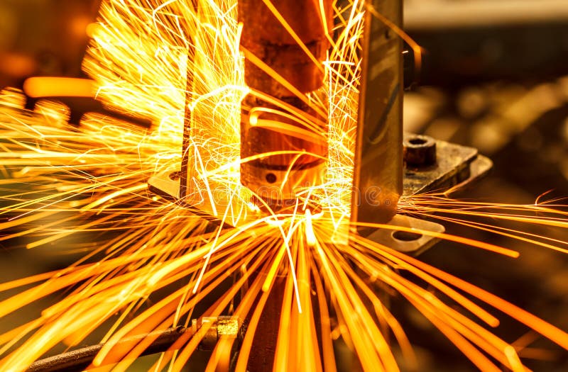 Industrial, Automotive Spot Welding Stock Photo Image of automated, material 94483478