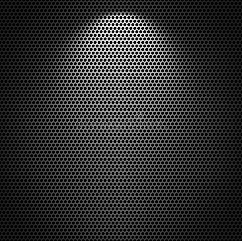 Stainless Steel Punched Metal Sheet Stock Image - Image of speaker