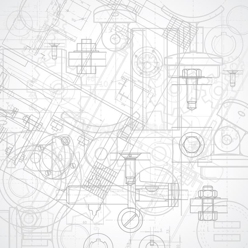 Industrial background royalty free illustration