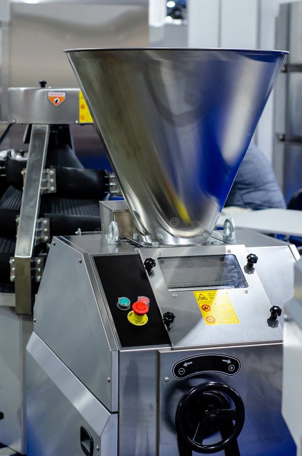 Industrial Bakery Machinery and Equipment Stock Image Image of bread