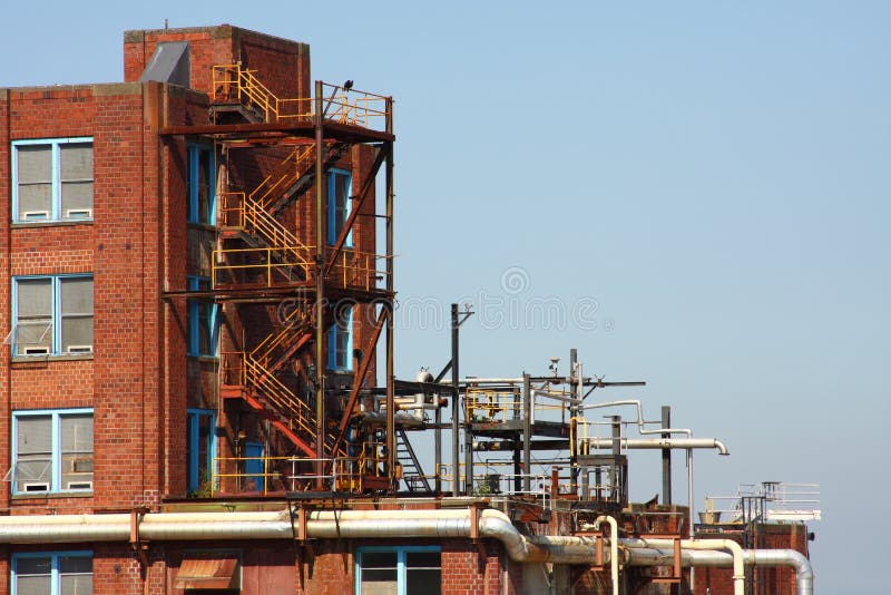 Industrial Brick Building Picture. Image 6096088