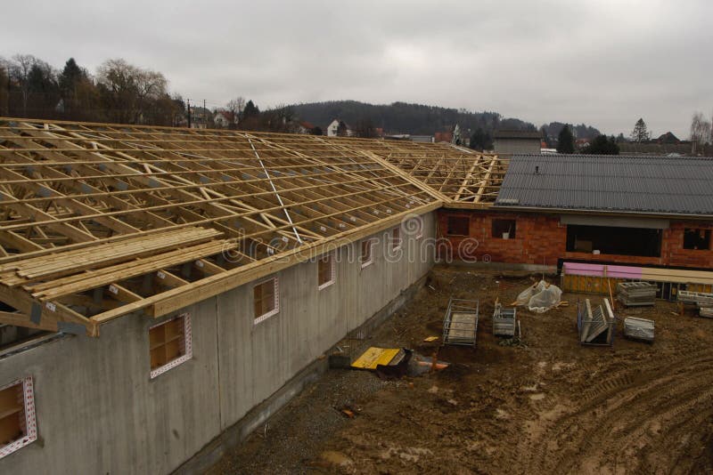 Industrial Brick Building and Industrial Architecture Editorial Stock Image Image of work