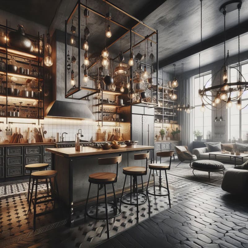 20 Chic & Luxurious Industrial Living Room Ideas You'll Love