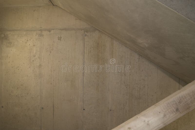 Industrial concrete building and industrial architecture royalty free stock images
