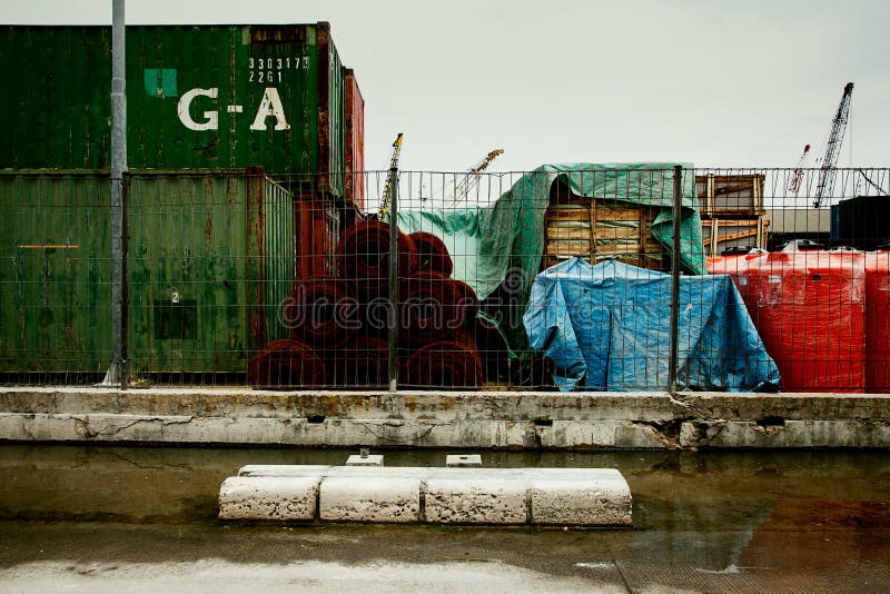 Industrial Container Cargo freight ship for Logistic Import Export concept. Port background stock photos Industrial Container Cargo freight ship for Logistic Import Export concept. Port background stock photos
