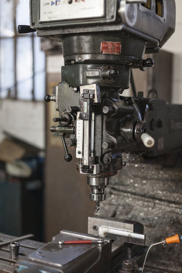 Industrial drill royalty free stock photography