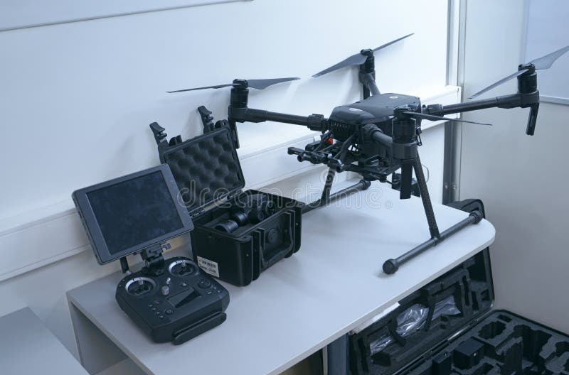 Industrial Drone, Joystick Remote Control, Camera and Box Ready To Use