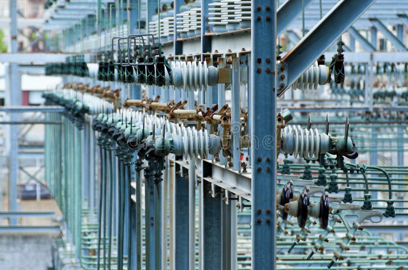 Industrial Electricity royalty free stock photo