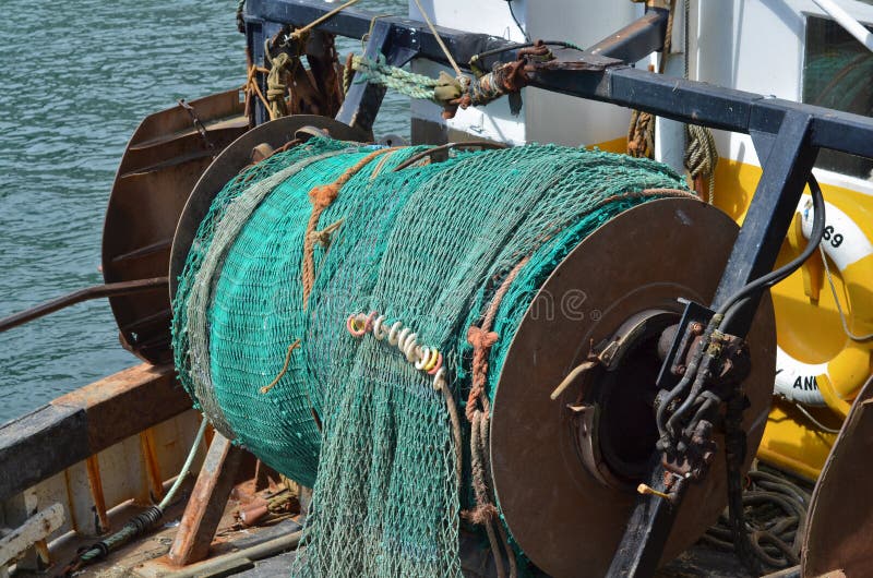 Sea Fishery - Trawler Prepares for Throw of Snurrevaad (Danish Seine, Seine  Net) in Editorial Stock Image - Image of business, pacific: 69728699