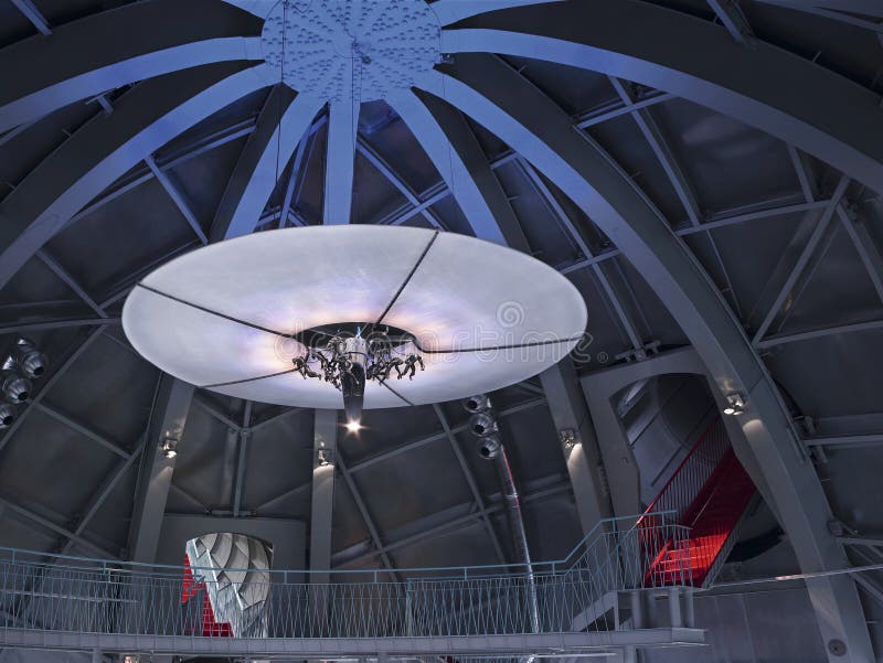 Industrial lights with details at a company. Industrial lights stock images, royalty-free photos and pictures