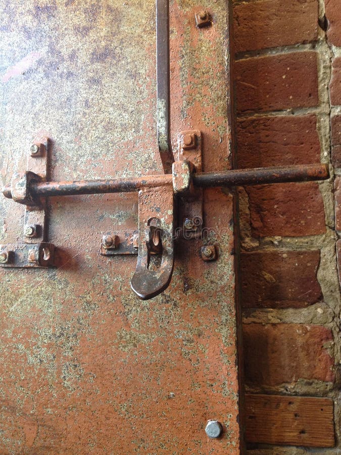 Industrial Lock stock photo. Image of people, textured 34707692