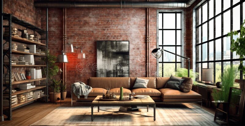 Residence Retrofit: 7 Industrial Warehouse Lofts With Style to Spare - Industrial Style Apartment High Floor