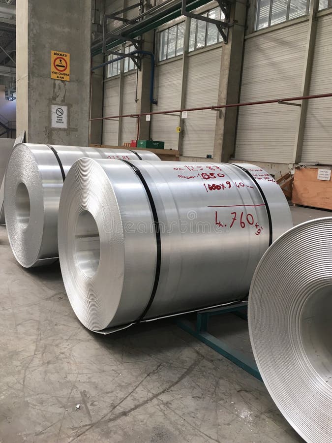 Industrial metal products stock photo. Image of shiny 83699016