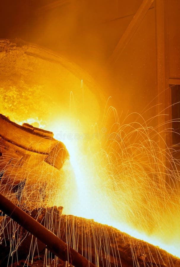 Industrial metallurgy stock photo. Image of steel, environment 2295282