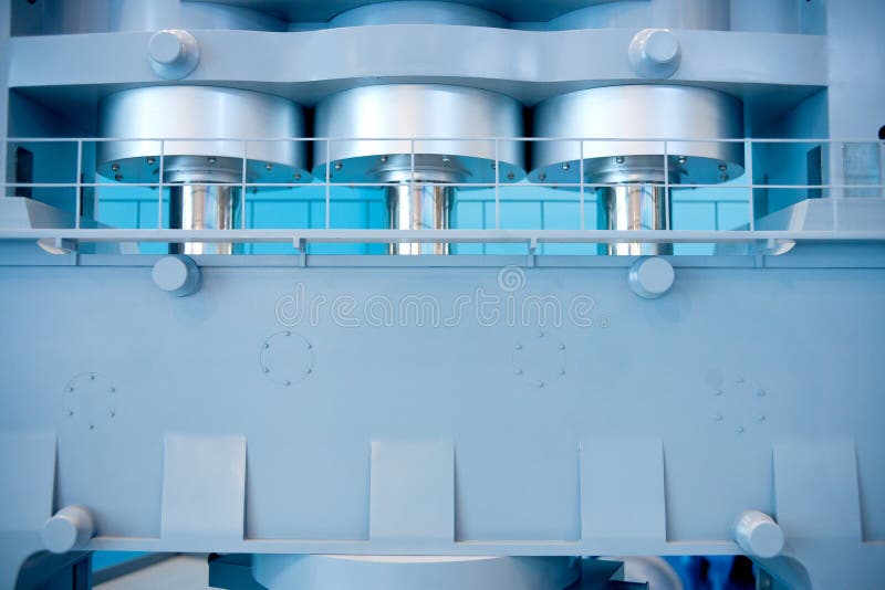 Industrial Mold Processing Equipment Stock Photo Image of machine