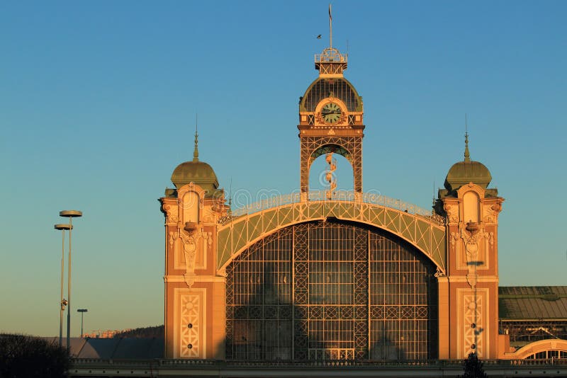 Industrial palace in Prague