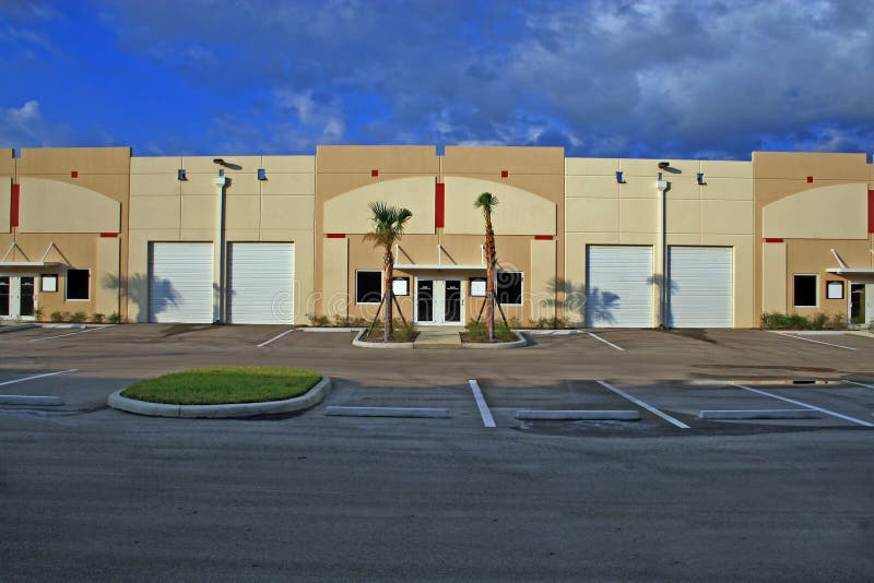 Shopping Center Strip Mall stock photo. Image of commerce 16522824