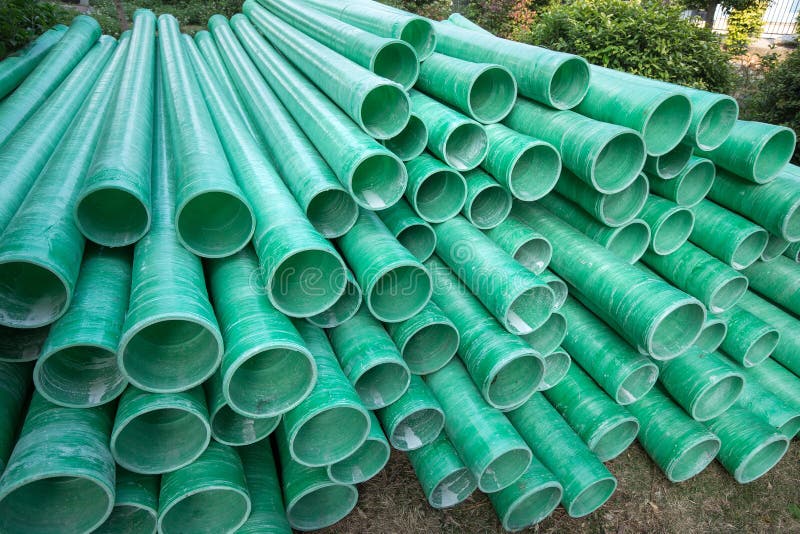 Industrial plastic pipe stock image. Image of line, background 64648479