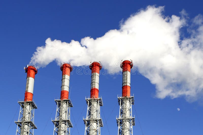 Industrial pollution royalty free stock image Industrial pollution royalty free stock image