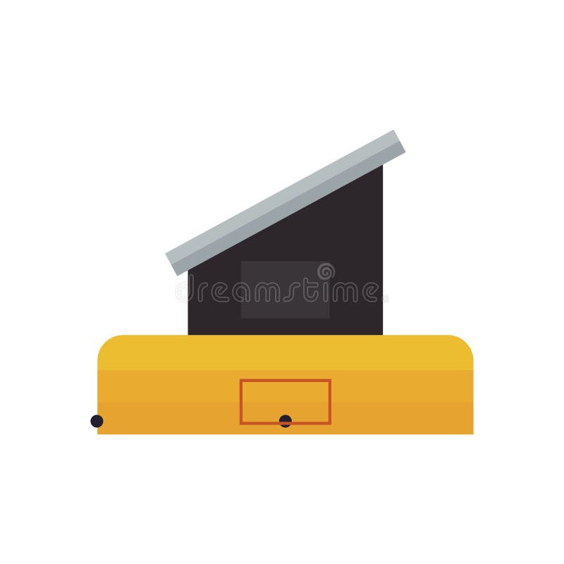 Industrial robot design royalty free illustration