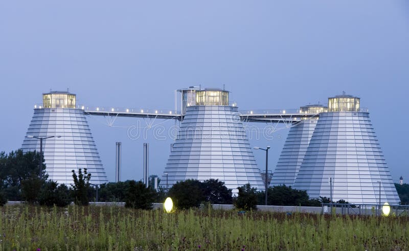 Industrial silo buildings