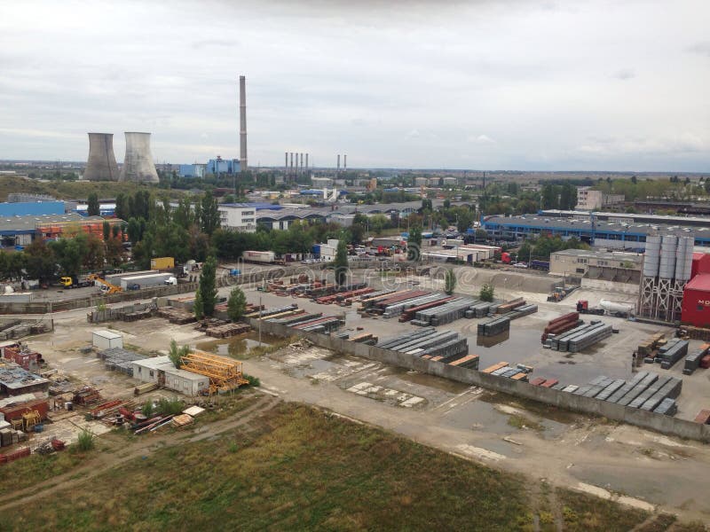 Industrial site editorial photo. Image of view, industry 60340516