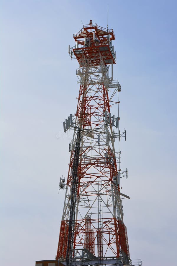 Industrial Tower editorial photography. Image of metal 48313597