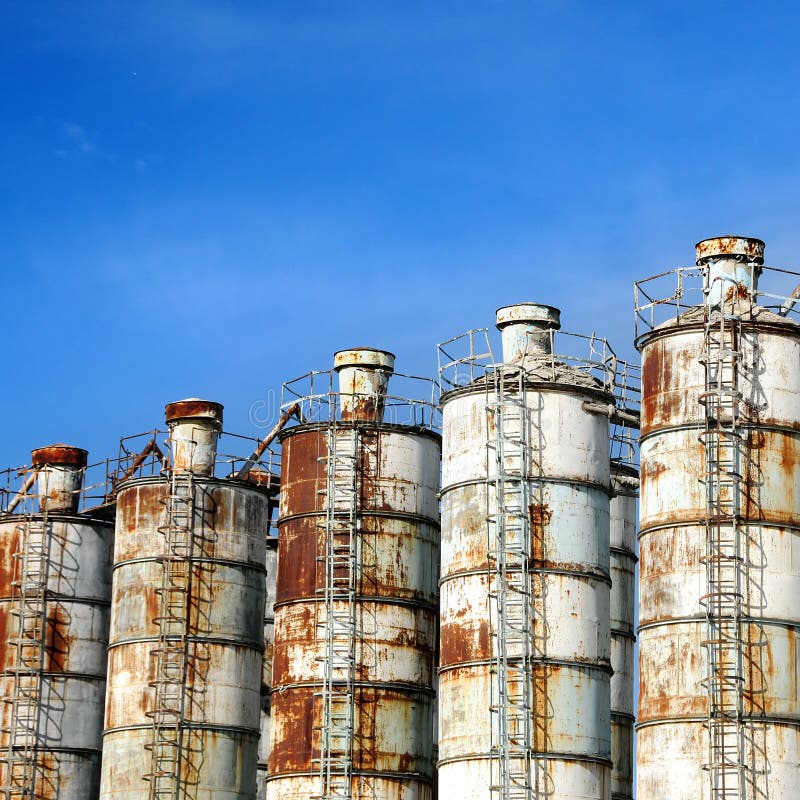 Industrial Towers Picture. Image 4692903