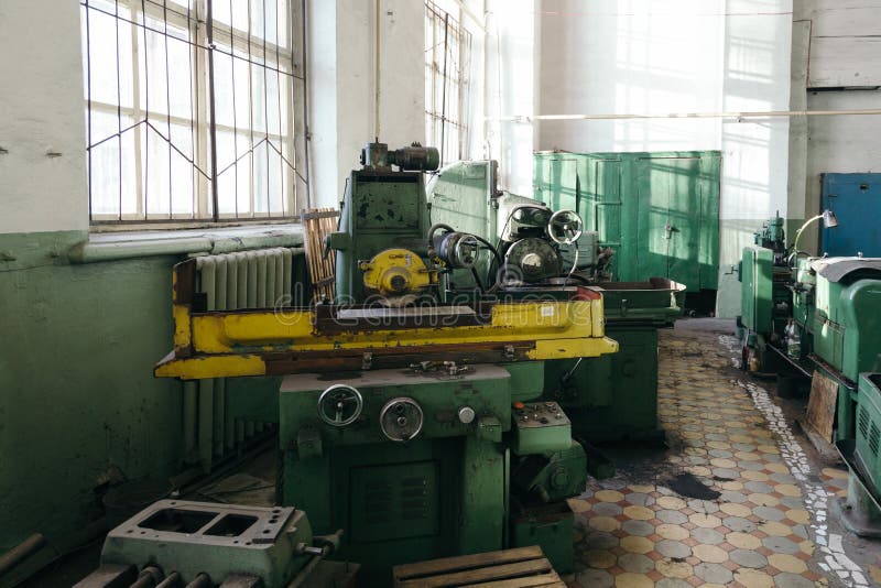 Industrial Turning and Drilling Machine Tools in Factory Stock