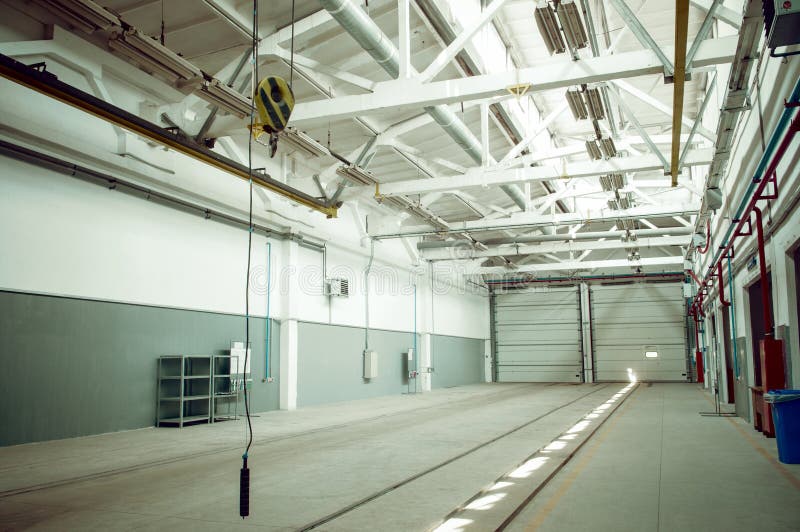 Industrial Warehouse Interior Stock Photo Image of inside, factory