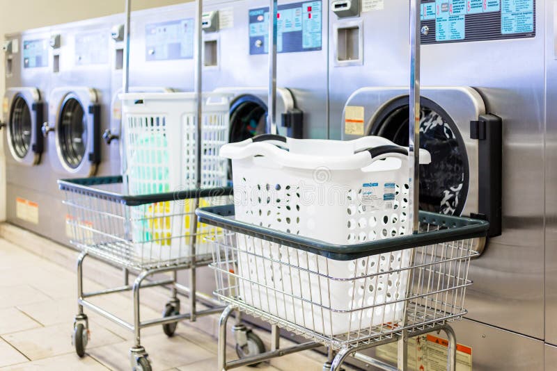 Laundromat editorial photo. Image of industrial, laundromat 88412876