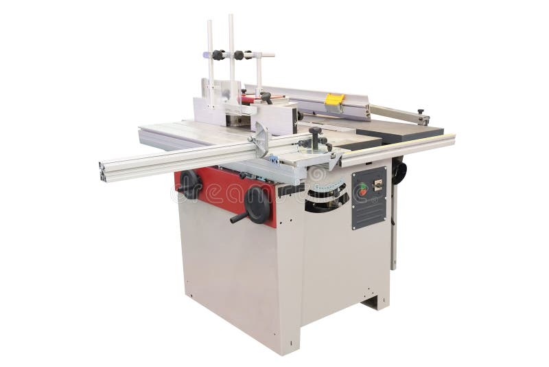 Industrial Woodworking Machine Stock Image Image of machine