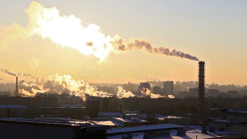 Industrial zone. Ekaterinburg, Russia